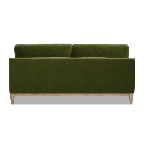 Jennifer Taylor Home Pasadena 75.5" Modern Farmhouse Sofa, Olive Green Performance Velvet Jennifer Taylor Home