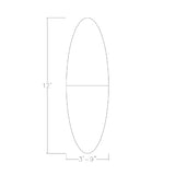 SKUTCHI DESIGNS INC. 10 Person Conference Table with Electric Modules and X Bases | Modular Oval Meeting Table | Harmony Series | 12Ft | White Cypress SKUTCHI DESIGNS INC.