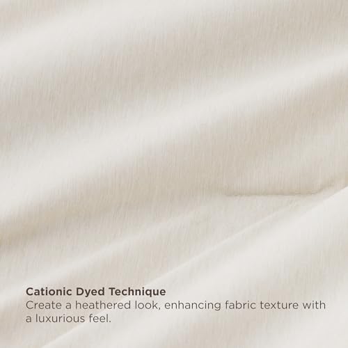 Bedsure Full Comforter Set Beige - Bed in a Bag Full Size Bedding 7 Pieces, Cationic Dyed Bed Set Gift for Family, Beige Soft Bedding for All Seasons Comforter with Sheets, Pillowcases & Shams Bedsure