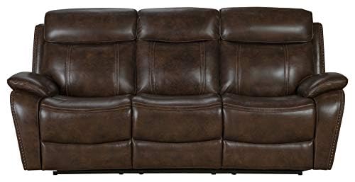 Barcalounger Sandover Power Reclining Sofa, Tri-Tone Chocolate BarcaLounger