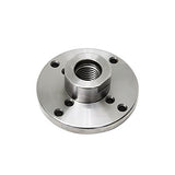 3d 4 "inch 100mm Wood Lathe Chuck Faceplate M33 X 3.5/1 Inch X 8TPI Thread Flange Faceplate Woodworking Turning Tools Accessories(1inch X 8TPI) SanmeiLi
