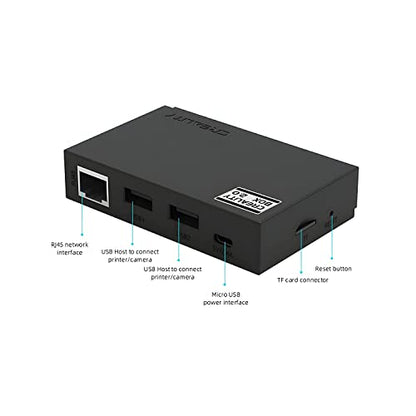 Creality Smart Kit 2.0 Creality WiFi Box 2.0 & HD Camera, 3D Printer WiFi Connectivity Camera Kit with 8GB TF Card for Wireless Printing Real-time Remote Monitoring - WoodArtSupply