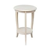 International Concepts Cambria End Table, Unfinished IC International Concepts