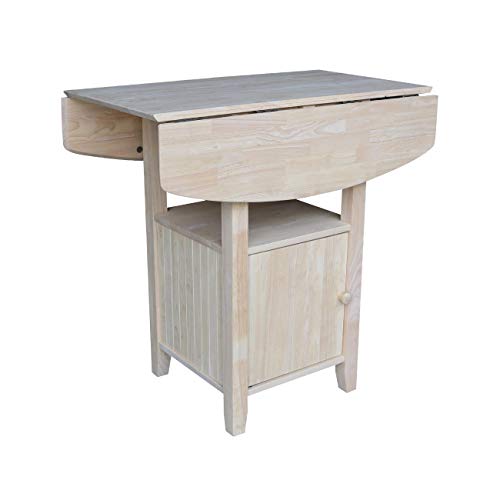 IC International Concepts T-3638DPG Bistro Table, Unfinished IC International Concepts