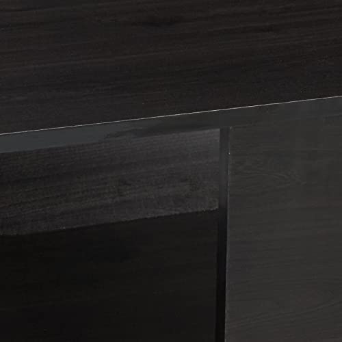 Furinno Claude Mid Century Style Coffee Table with Wood Legs, Espresso Large Non-Lift Top Furinno