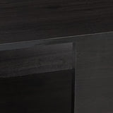 Furinno Claude Mid Century Style Coffee Table with Wood Legs, Espresso Large Non-Lift Top Furinno