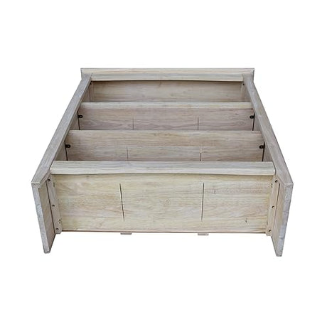 International Concepts Shaker Bookcase, 36-Inch, Unfinished IC International Concepts