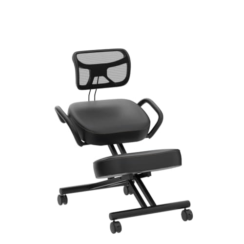 VIVO DRAGONN DN-CH Kneeling Chair, Metal, Black, One Size Fits All VIVO