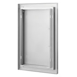 VEVOR BBQ Access Door 14W x 20H Inch, Vertical Single BBQ Door Stainless Steel, Outdoor Kitchen Doors for BBQ Island, Grill Station, Outside Cabinet VEVOR