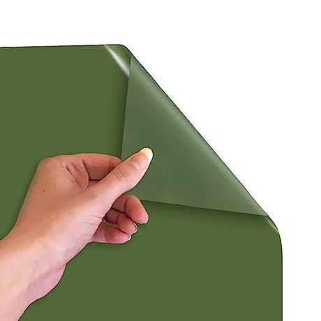 Siser EasyWeed Heat Transfer Vinyl 11.8" x 3ft Roll (Green Olive) - Compatible with Siser, Cricut, Silhouette and Other Craft/Professional Cutters - CPSIA Certified Siser