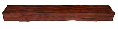 Pearl Mantels 412-72-70 Shenandoah Pine Wall Shelf, 72-Inch, Rustic Cherry