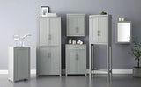 Crosley Furniture Savannah Tall Pantry, Gray Crosley Furniture