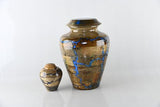 DnU Avenue Solid Wood Hand Turned Wooden Urns for Human Ashes Male/Female, Cremation Urns for Men/Women Decorative Urns for Ashes, Large Funeral Urns for Adults up to 250 Cu/in (X-Large: 8x8x11) DnU Avenue