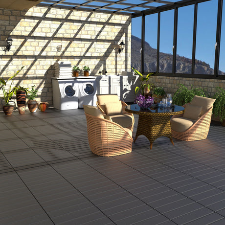 Interlocking Deck Tiles 44 Pack For Backyard HouseOfZazla