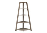 4-Tier Corner Bookshelf, Modern & Contemporary Style