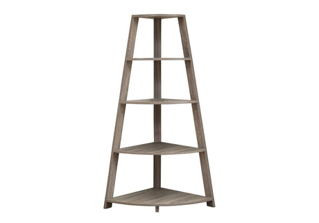 4-Tier Corner Bookshelf, Modern & Contemporary Style HouseOfZazla