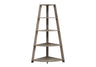 4-Tier Corner Bookshelf, Modern & Contemporary Style HouseOfZazla