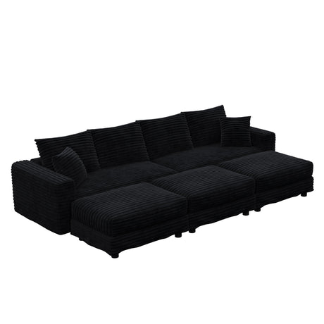Modern Comfy Upholstered Sofa Cloud Couch & Deep Seat Couches HouseOfZazla