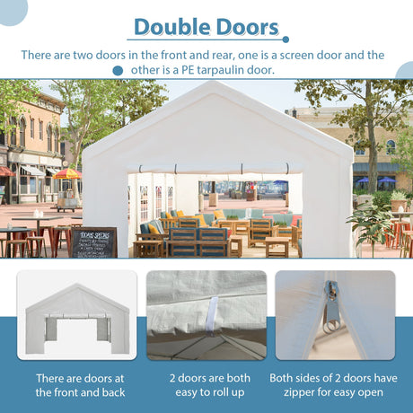 16x32FT Party Tent Heavy Duty Large Wedding Event Shelters HouseOfZazla
