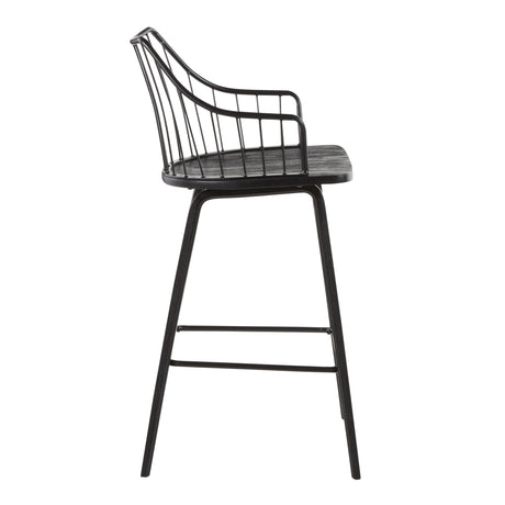 Winston - Farmhouse Counter Stool HouseOfZazla