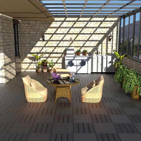 Interlocking Deck Tiles 44 Pack For Backyard HouseOfZazla