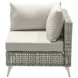 K&K 7-Piece Wicker Patio Furniture Set