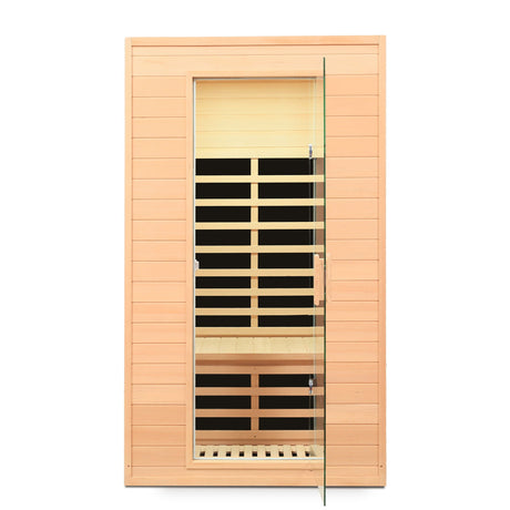 Hemlock Far Infrared Roof Embedded Indoor Sauna Room HouseOfZazla