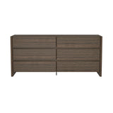 Linda - Double Wide Dresser With 6 Drawers