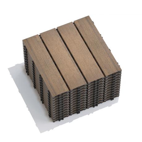 Patio Deck Tiles, Pack Of 22 HouseOfZazla