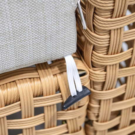 K&K 7-Piece Wicker Patio Furniture Set HouseOfZazla