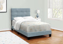 Transitional Upholstered Bed Frame HouseOfZazla