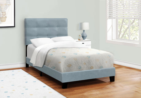 Transitional Upholstered Bed Frame HouseOfZazla