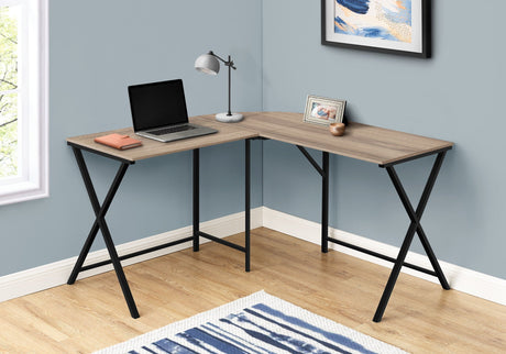 Contemporary L-Shaped Corner Computer Desk HouseOfZazla