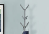 Coat Rack, Hall Tree, Freestanding, 8 Hooks, Entryway, Contemporary & Modern