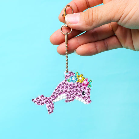 Adorable Keychains Diamond Art Kit – Mermaid (Set of 15) Kitsville