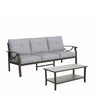 Patio Furniture Set with Coffee Table and Cushions for Backyard HouseOfZazla