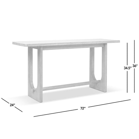 Turnkey - Trestle Console Table - Antique Brown HouseOfZazla