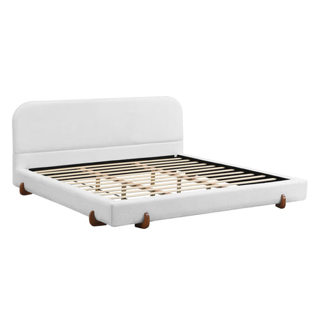 Elegant Upholstered Bed Frame HouseOfZazla