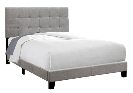 Transitional Upholstered Bed Frame HouseOfZazla