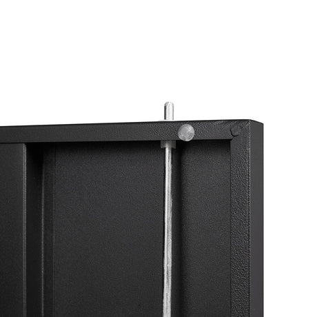 Metal Storage Cabinet With Locking Doors And Adjustable Shelf, Folding Filing Storage Cabinet, Folding Storage Locker Cabinet For Home Office, School, Garage HouseOfZazla