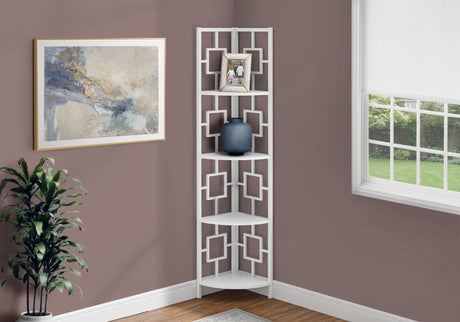 4 Tier Corner Bookshelf - Contemporary & Modern HouseOfZazla