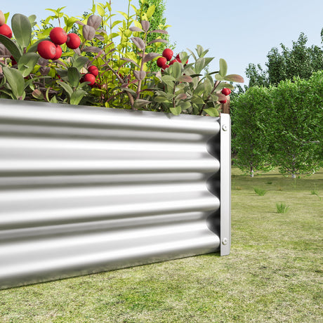 Metal Raised Garden Bed 4x2x1 ft HouseOfZazla