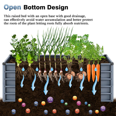 Large Garden Bed For Outdoor HouseOfZazla