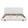 Elegant Upholstered Bed Frame HouseOfZazla