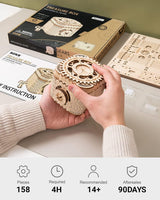 3D Wooden Treasure Box Puzzle Kit for Creative DIY Fun WoodArtSupply