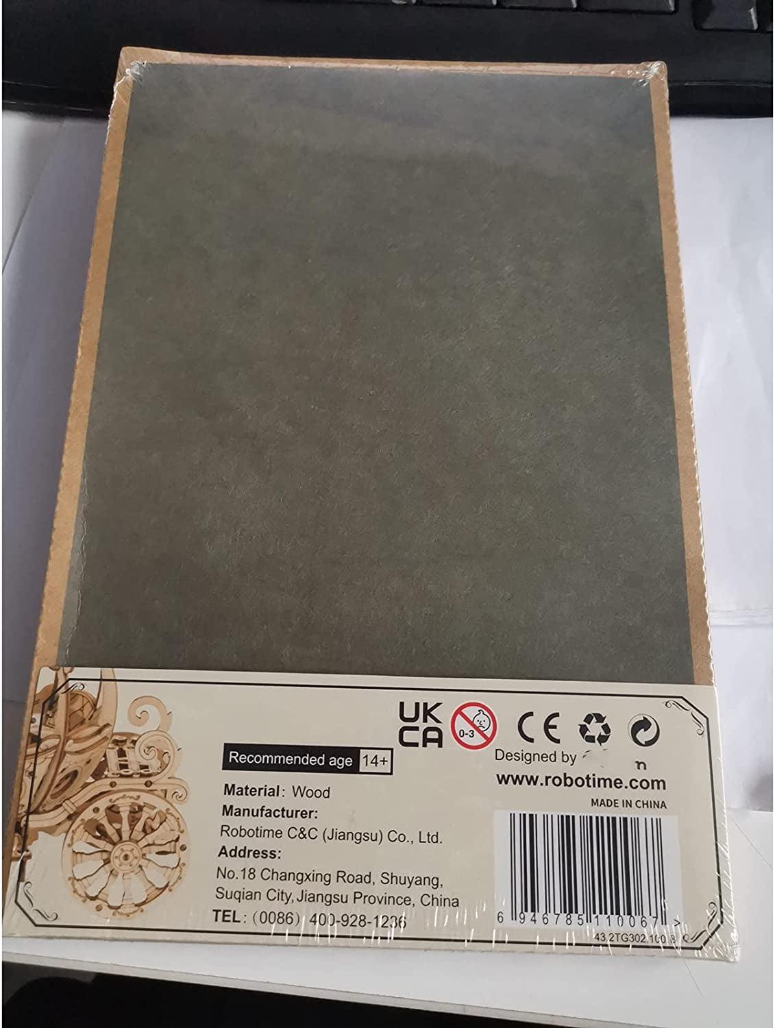 Cinderella-Inspired 3D Wooden Pumpkin Cart Puzzle Kit for Adults and Kids WoodArtSupply