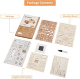 Vintage Car 3D Wooden Puzzle DIY Model Kit - Perfect Craft Gift for Collectors WoodArtSupply