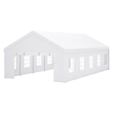 16x32 Ft Party Tent with Removable Sidewalls and Storage Bags
