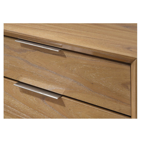 6 Drawer Storage Dresser, Bedroom Furniture - Natural Wood HouseOfZazla