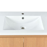 Bathroom Vanity Set With Sink, Combo Cabinet, Bathroom Storage Cabinet, Solid Wood Frame